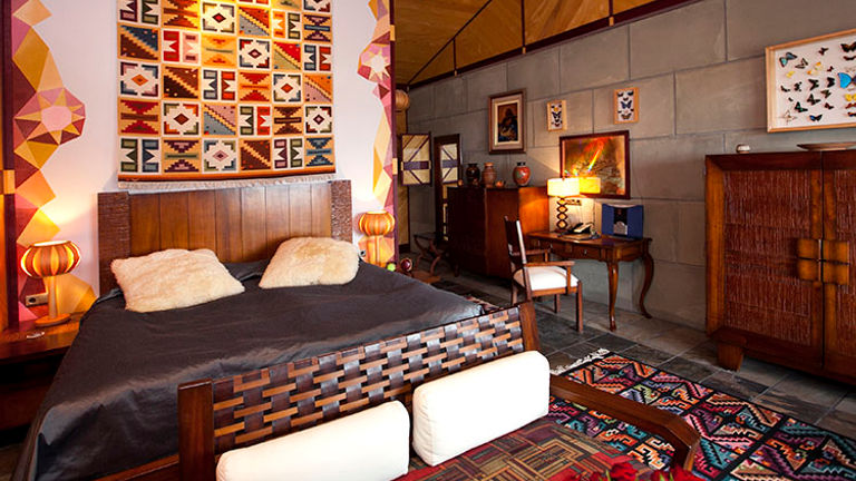 The 51-room property has seven junior and master suites that are themed after continents, such as South America. // © 2017 Brent Darby