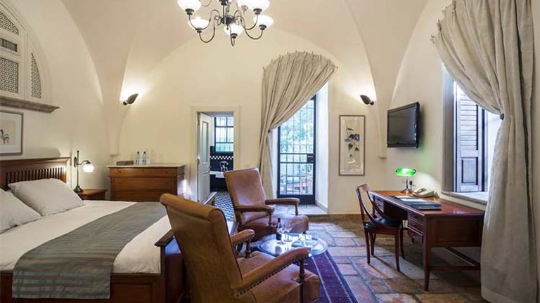 A Pasha Deluxe room // © 2015 Mikaela Burstow Uziel/The American Colony Hotel Jerusalem