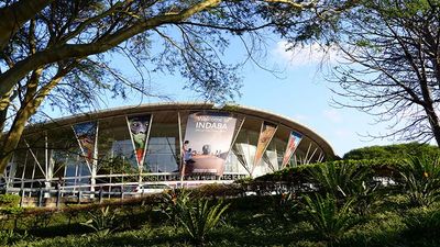 This year’s Indaba, Africa's largest tourism trade show, was held at the Inkosi Albert Luthuli ICC complex in Durban, South Africa. // © 2015 Reg Caldecott/South African Tourism