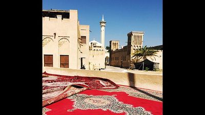 Sheikh Mohammed Centre for Cultural Understanding is located in Bur Dubai, one of the city’s historic neighborhoods. // © 2016 Megan Leader