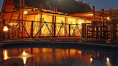 The remote !Xaus Lodge is situated within South Africa's Kgalagadi Transfrontier Park. // © 2016 !Xaus Lodge