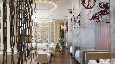 The one Michelin-starred Yong Yi Ting is just one of many exclusive dining experiences that Shanghai has to offer. // © 2017 Mandarin Oriental Hotel Group