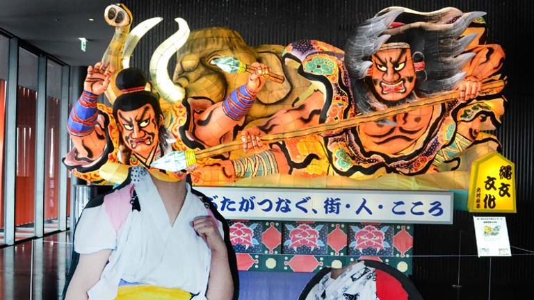 Aomori, Japan features unique arts and culture, including a famous summer festival called the Aomori Nebuta Matsuri. // (c) 2013 Mindy Poder