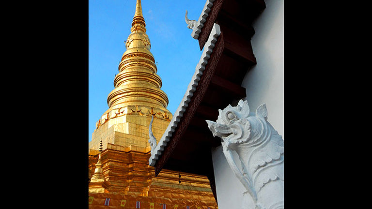 Wat Phrathat Chae Haeng in the Nan province of Thailand // © 2015 Shane Nelson