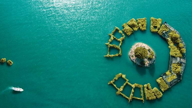 On boat tours, visitors can see Lalu Island, a sacred site to the Thao, an aboriginal tribe. // © 2014 Taiwan Tourism Bureau