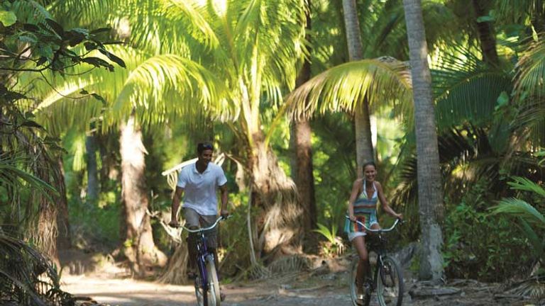 With so many outdoor attractions, the island is a great place for an active vacation. // (c) 2014 The Brando