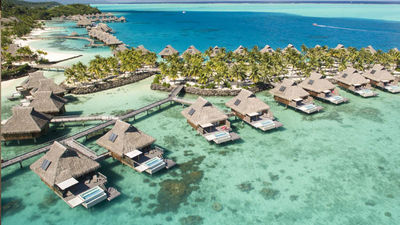 The upcoming Conrad Bora Bora Nui promises to bring a touch of modernity to French Polynesia. // © 2016 Conrad Bora Bora Nui
