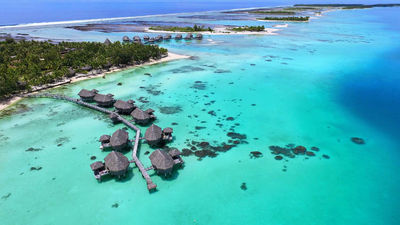 Tikehau Pearl Beach Resort is located on a private motu on Tikehau, an unspoiled island in the Tuamotu Archipelago. // © 2017 Tikehau Pearl Beach Resort