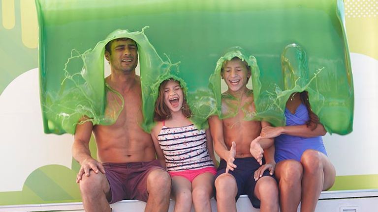 Guests may get slimed at Nickelodeon Hotels & Resorts Punta Cana in the Dominican Republic. // © 2016 Nickelodeon Hotels & Resorts Punta Cana