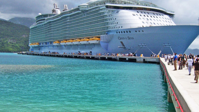 Royal Caribbean Cruises also uses Labadee in Haiti. // © 2013 Royal Caribbean International