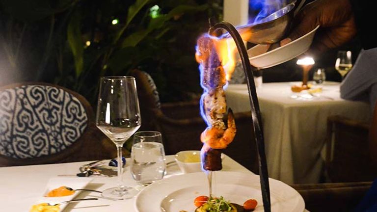 Sugar Mill Restaurant was renovated in January and features a new farm-to-table menu. // © 2016 Parm Parmar