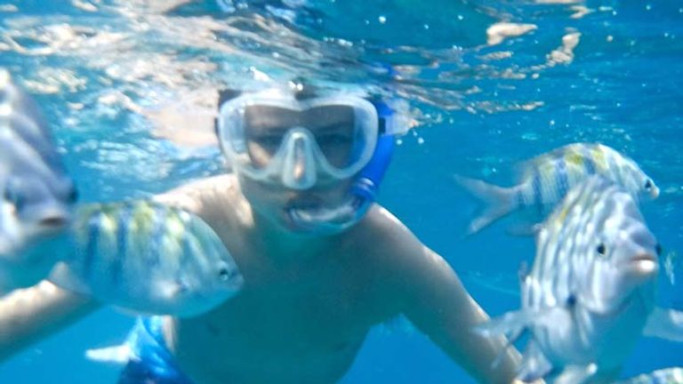 Children will enjoy exploring Montego Bay Marine Park. // © 2016 Jaden Gonsalves