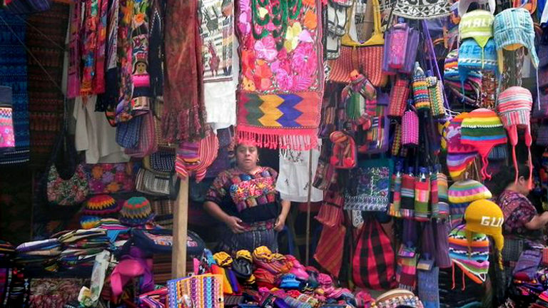 Chichicastenango is one of the largest and liveliest market towns in Central America, highlighting the myriad of Maya textile designs. // (c) 2013 ASTA YPS 