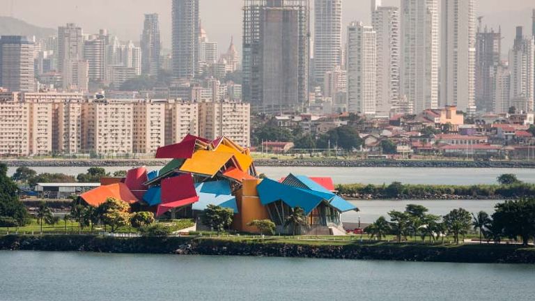 Architect Frank Gehry designed the BioMuseo in Panama. // © 2014 Panama tourism Authority