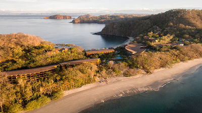 Flanked by two white-sand beaches, Four Seasons Resort Costa Rica at Peninsula Papagayo is a sprawling 45-acre oasis. // © 2015 Four Seasons Resort Costa Rica at Peninsula Papagayo