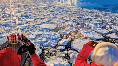 Antarctica used to be a destination for scientists, not average travelers. // © 2014 Michael S. Nolan/Lindblad Expeditions