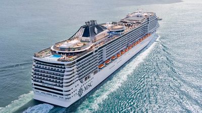 The 3,502-passenger Divina will operate year-round Caribbean cruises. // © 2013 MSC Cruises