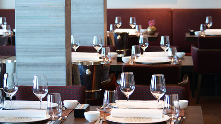 Offering a variety of Asian fare, Elements is often a favorite restaurant among passengers. // © 2015 Valerie Chen