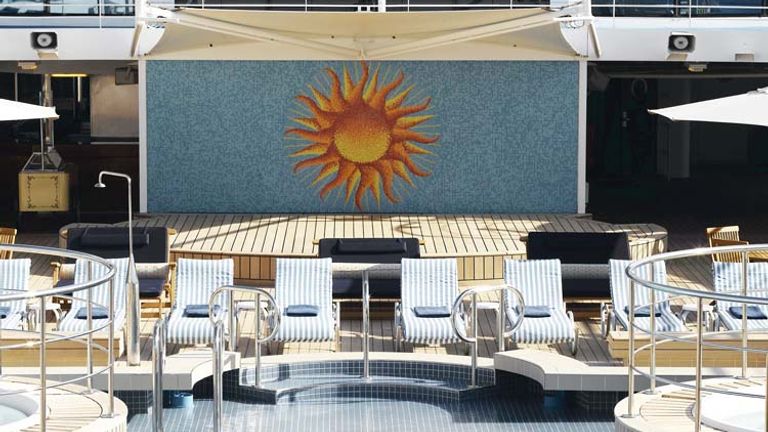 Oceania Cruises’ Regatta has a fresh new look, and the following photos illustrate a few of the changes made during its $50 million renovation. // © 2014 Oceania Cruises
