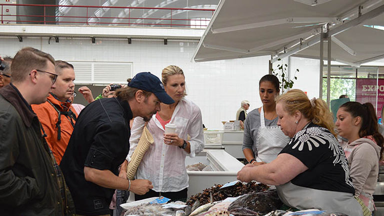 The third installment of the culinary collection featured two market visits with Jennings and Windstar executive chef Rohit Dimri. // © 2016 Valerie Chen