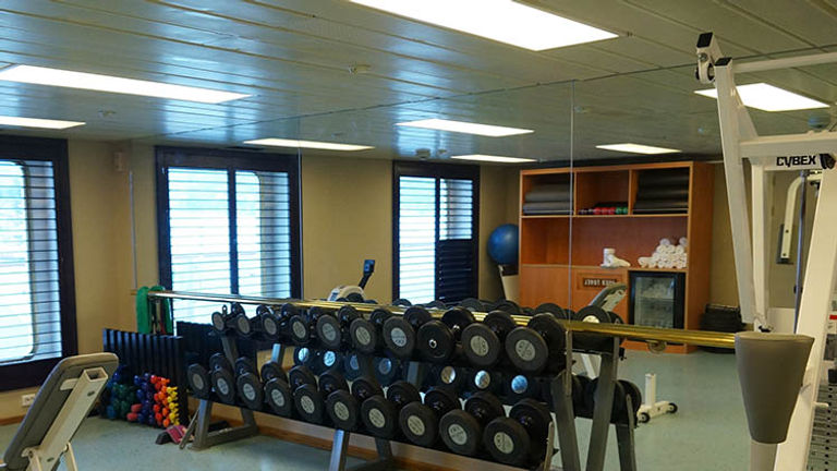 Star Legend has a gym, as well as daily Pilates and/or yoga classes. // © 2016 Windstar Cruises