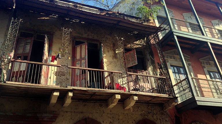 In Casco Viejo, Panama’s up-and-coming historic district, guests will see institutional buildings as well as new developments. // © 2016 Michelle Juergen