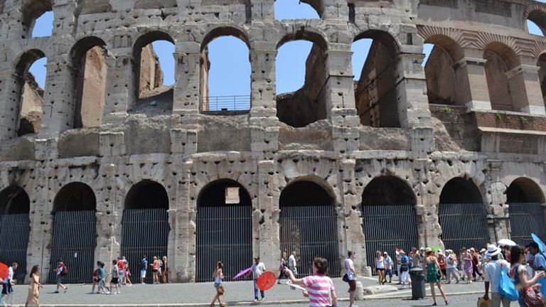 Cruisers will see plenty of iconic sites on a free day in Rome. // © 2013 Skye Mayring