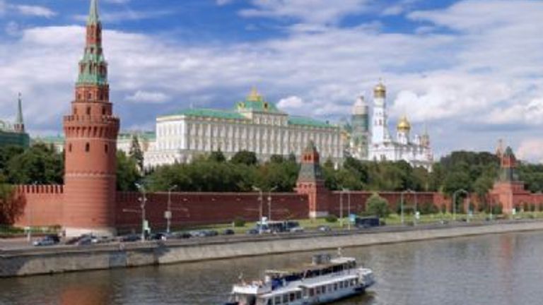 The Kremlin sits in the heart of Moscow and is home to the Russian president. // (c) 2008 olpol