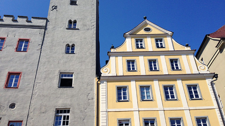 In the 13th to 15th centuries, rich Resenburg residents would build a tower in their home to signify their wealth. // © 2015 Michelle Juergen