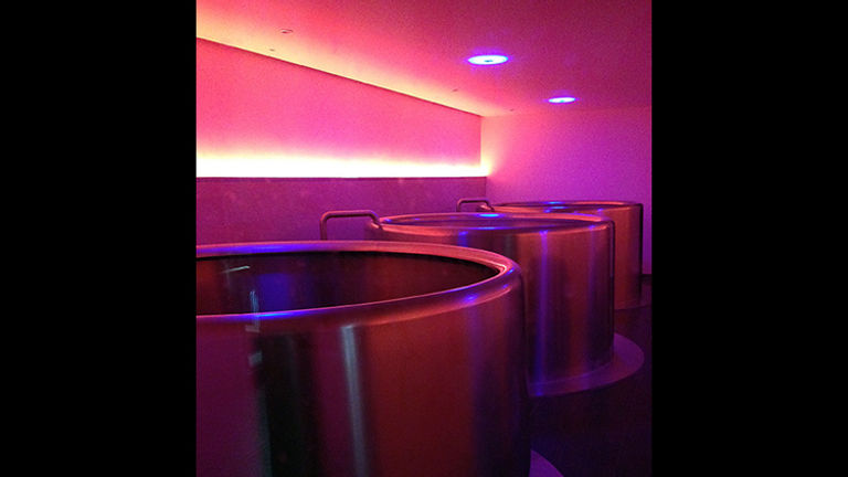 Spitalbrauerei brews in small batches in a room that only the brewmaster may enter. // © 2015 Michelle Juergen