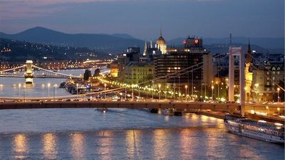 Every evening throughout the year, all of the historic buildings on either side of the Danube River and bridges that cross the water are illuminated. // © 2014 Hungarian National Tourist Office