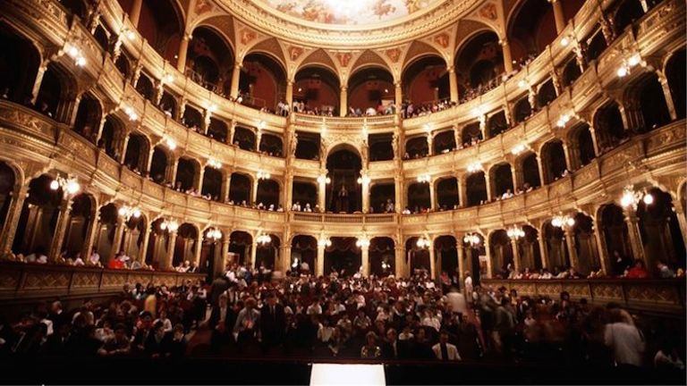 Originally opened in 1884, the elegant Hungarian State Opera House is a prime example of neo-Renaissance Hungarian architecture. // © 2014 Hungarian National Tourist Office