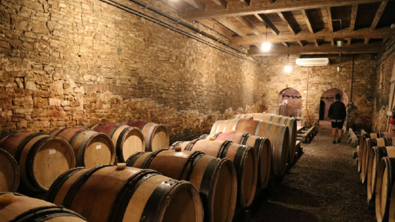 Take a trip to Beaune, Burgundy, to visit the Drouhin cellar which dates back to the 13th century. // © 2016 Mindy Poder