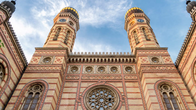 The Hungarian Jewish Museum is located at Dohany Street Synagogue in Budapest. // © 2017 iStock
