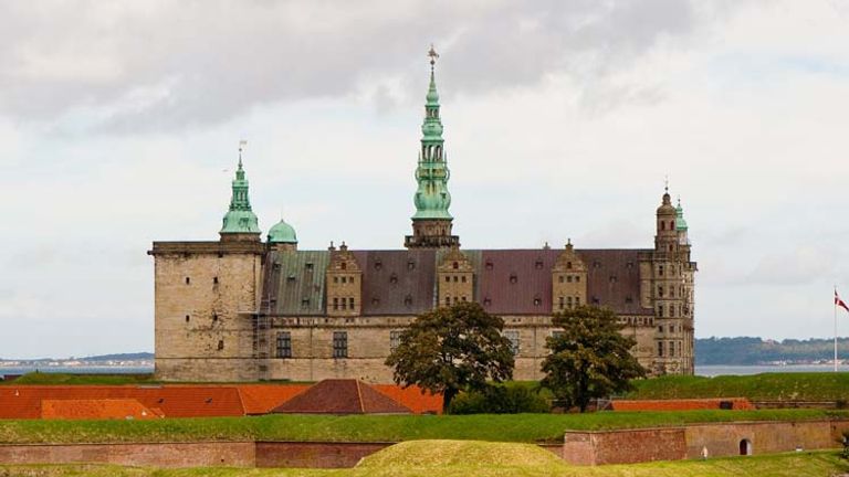 A 45-minute train ride from Copenhagen takes travelers to Kronborg Castle, a UNESCO World Heritage Site that is believed to have been the inspiration for the castle in Shakespeare’s “Hamlet.” // © 2014 Thinkstock