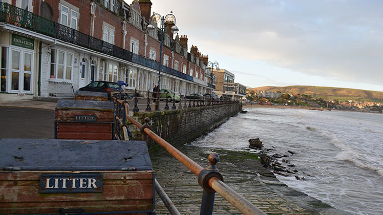 Swanage is a quaint seaside town along the Jurassic Coast. // © 2015 Melissa Karlin