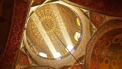 Armenia is home to a large number of churches and cathedrals, including Echmiadzin Cathedral, built by Saint Gregory in approximately 300 A.D. // (c) 2014 Devin Galaudet