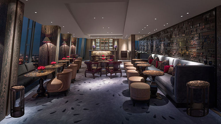 Shangri La Shard Gong bar