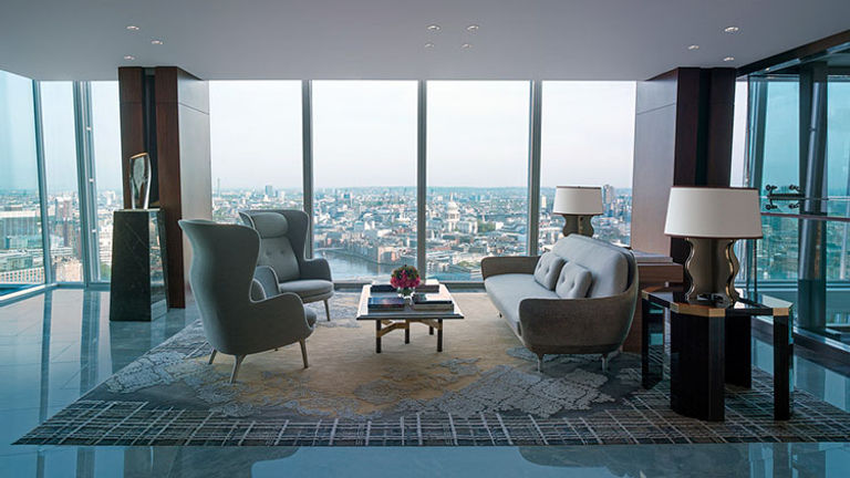 Shangri La Shard Sky Lobby