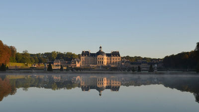 The estate of Chateau de Vaux le Vicomte, originally conceived by Nicolas Fouquet, is the largest private chateau in France and is currently cared for by the fifth generation of the de Vogue family. // © 2014 Vaux le Vicomte