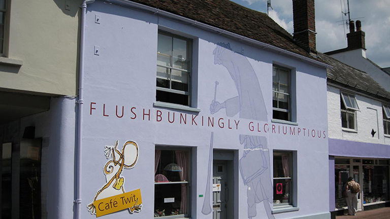 Buy a “Fizzy Lifting Drink” at the Cafe Twit in the Roald Dahl Museum and Story Centre. // © 2014 Creative Commons user marcusjb