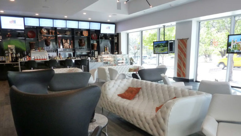 The Departure Lounge combines four different businesses in one venue. // © 2014 The Departure Lounge