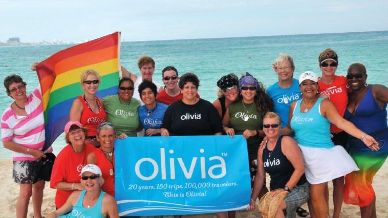 Olivia Travel used the fan base of its record company to develop a travel business specializing in charter cruises and resort vacations for lesbian travelers. // © 2014 The Olivia Companies, LLC.