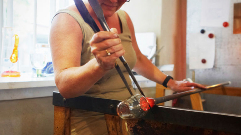 Find out more about artisans, such as glass blowers. // © 2016 iStock