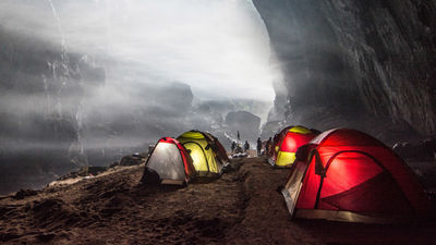 One of earth's many incredible natural places, Hang Son Doong Cave in Vietnam was discovered just seven years ago. // © 2016 Oxalis Adventure Tours/Stephen Dang and Kevin Lee
