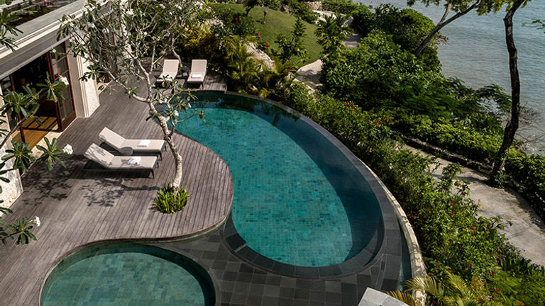 Those looking for tranquility and ample amenities will love the new 14,000-square-foot Imperial Villa at Four Seasons Resort Bali at Jimbaran Bay. // © 2017 Four Seasons Resort Bali at Jimbaran Bay