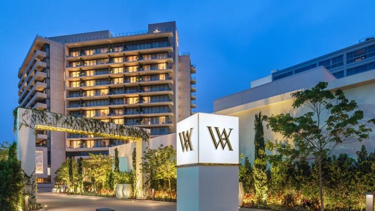 The new Waldorf Astoria Beverly Hills is Hilton’s first Five-Star hotel in the Western Hemisphere. // © 2018 Waldorf Astoria Beverly Hills