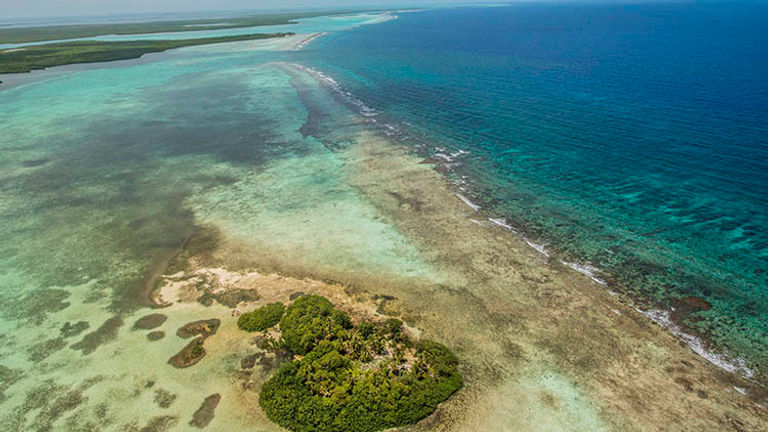It was once a dry limestone cave system that later collapsed due to rising sea levels. // © 2016 Belize Tourism Board