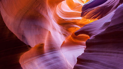 Antelope Canyon in Arizona is one of the most stunning natural places in the world. // © 2015 iStock