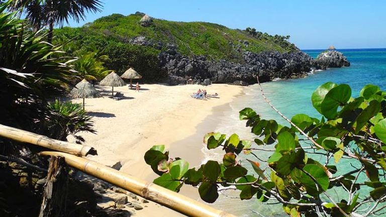 Paya Bay in Honduras hosts a Naturist Week throughout the year, offering special clothing-optional excursions. // © 2017 Paya Bay